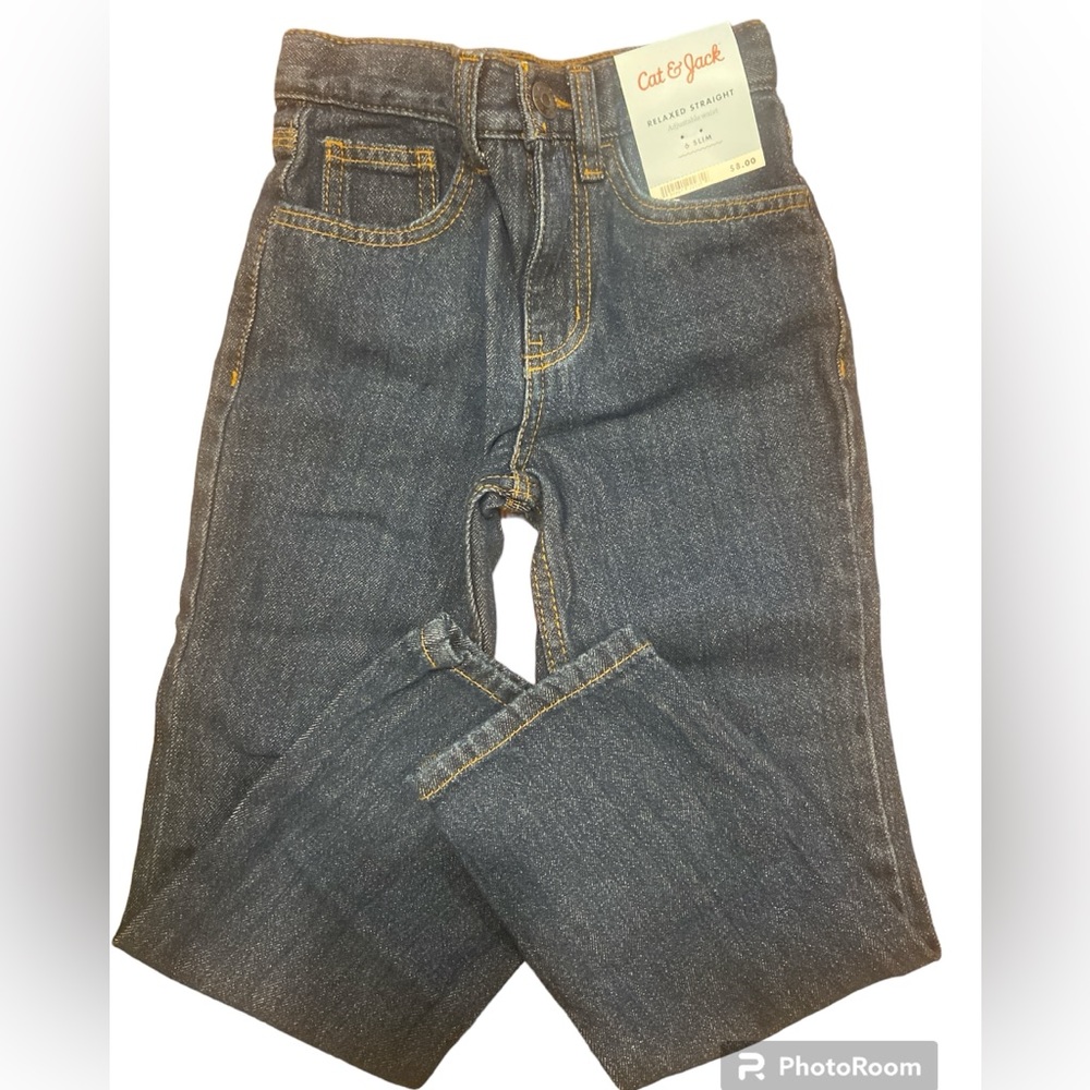 NWT kids Cat & Jack Jeans 6 slim